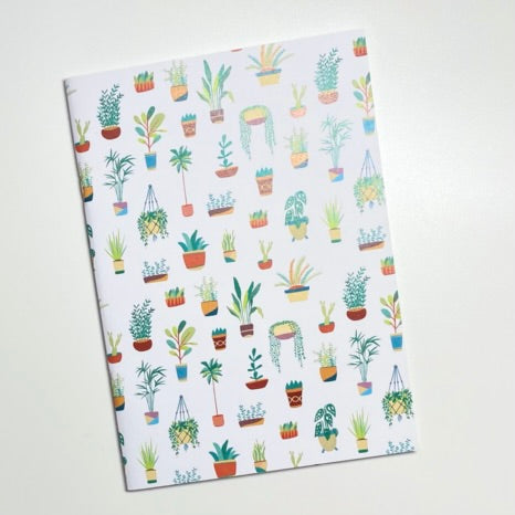 House Plants A5 Notebook