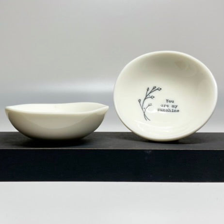 You Are My Sunshine Trinket Bowl