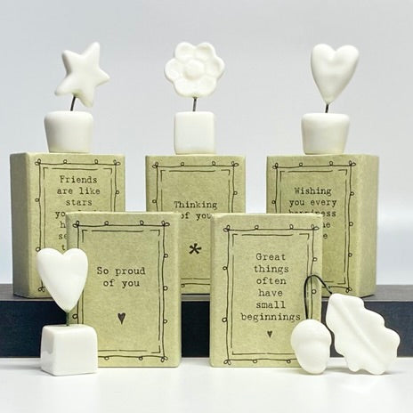Porcelain Matchbox Ornaments