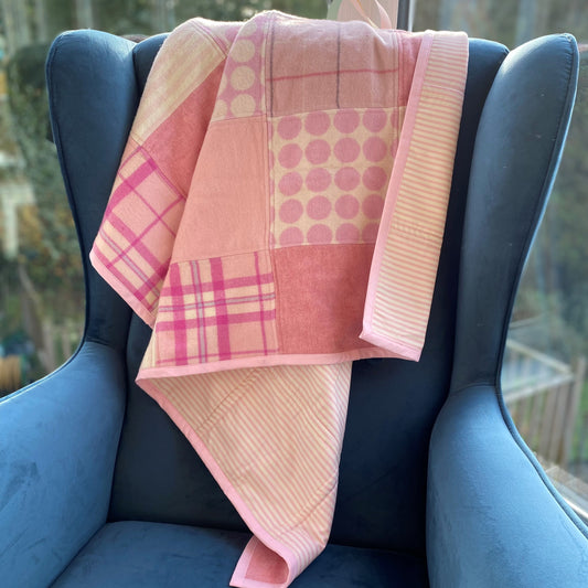 Light Pink Lambswool Blanket