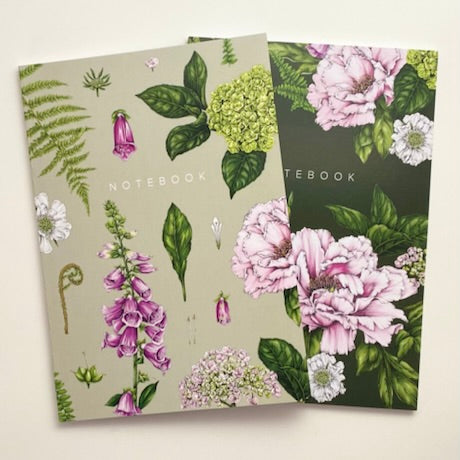 Summer Garden A5 Notebooks