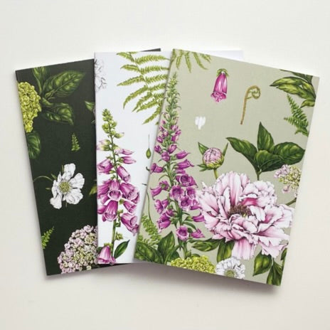Summer Garden A6 Notebooks